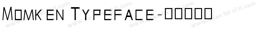 Momken Typeface字体转换